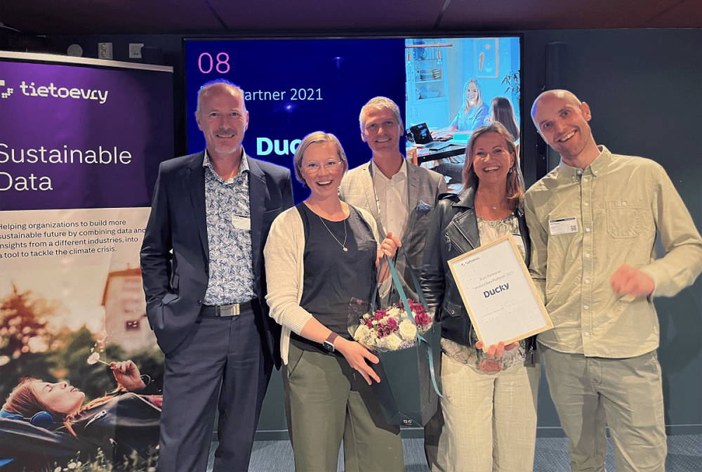 Ducky ble årets partner 2021