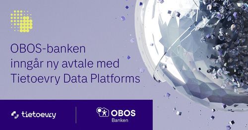 OBOS-banken inngår ny avtale med Tietoevry Data Platforms